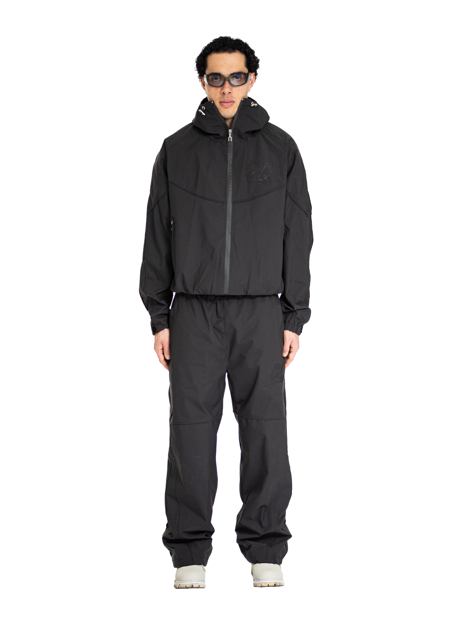 NYLON PANTS BLACK