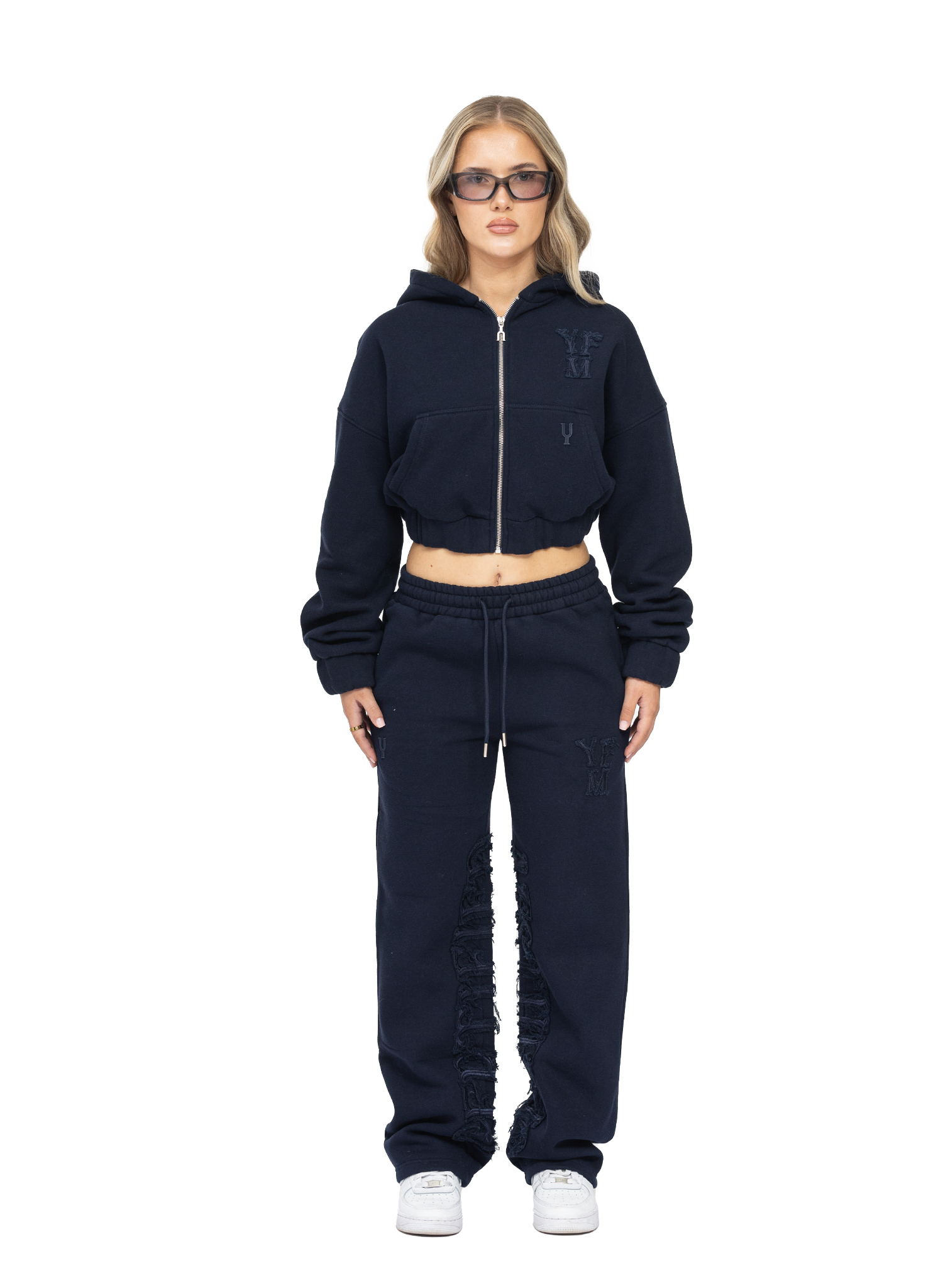 C/A PANTS NAVY BLUE WOMAN