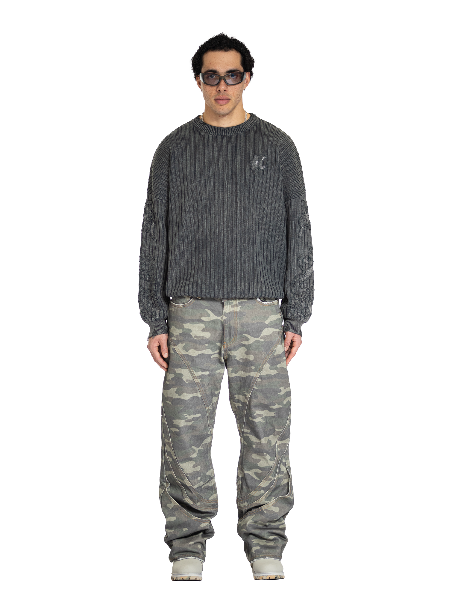 MONUMENT KNIT - SMOKE