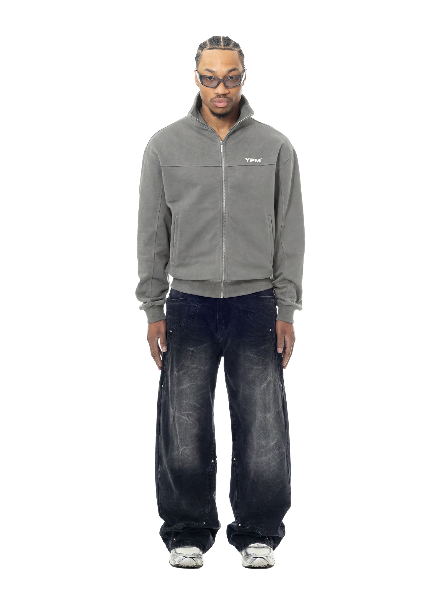 SIGNATURE TRACKJACKET GREY
