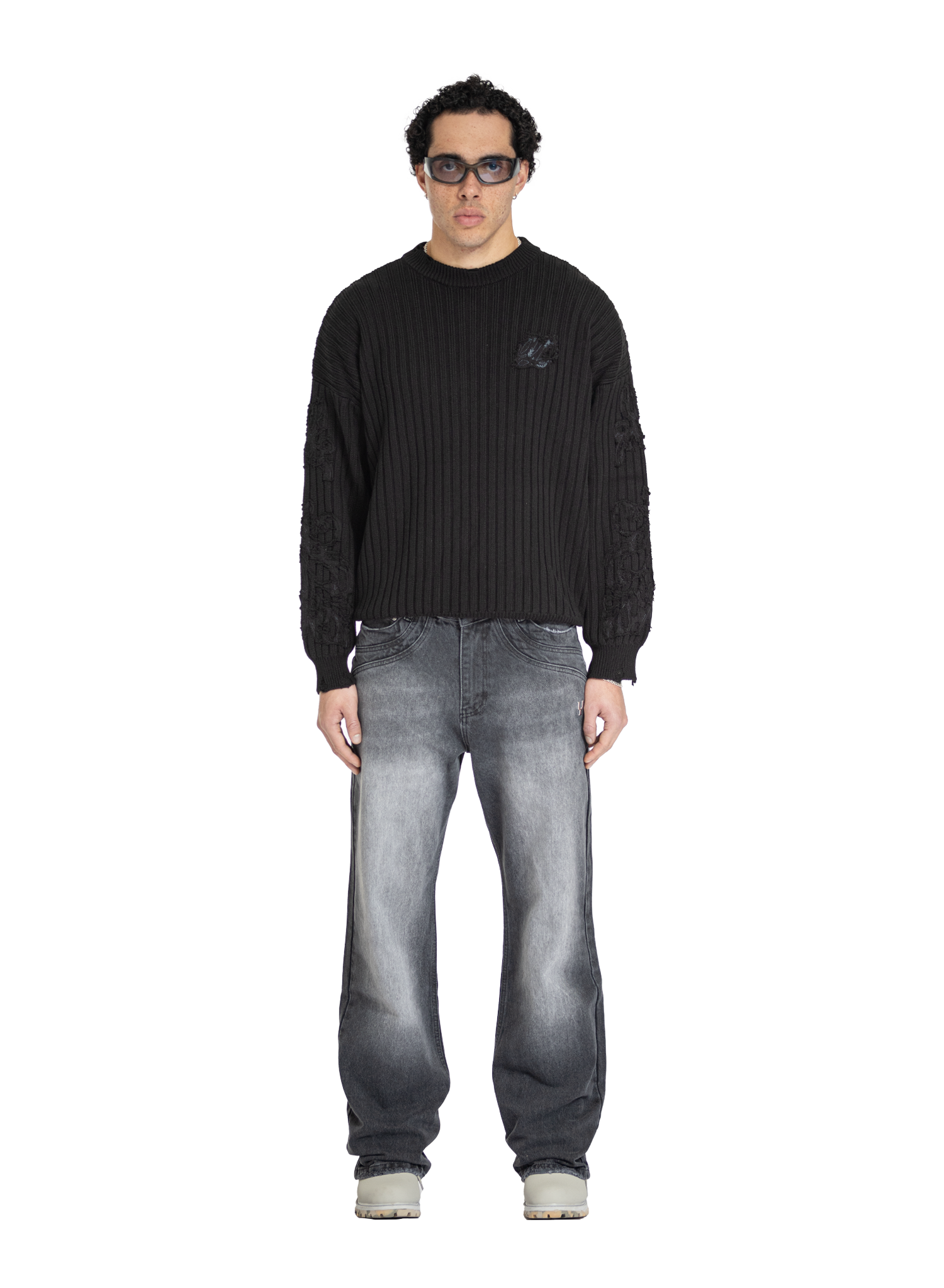 MONUMENT KNIT - BLACK