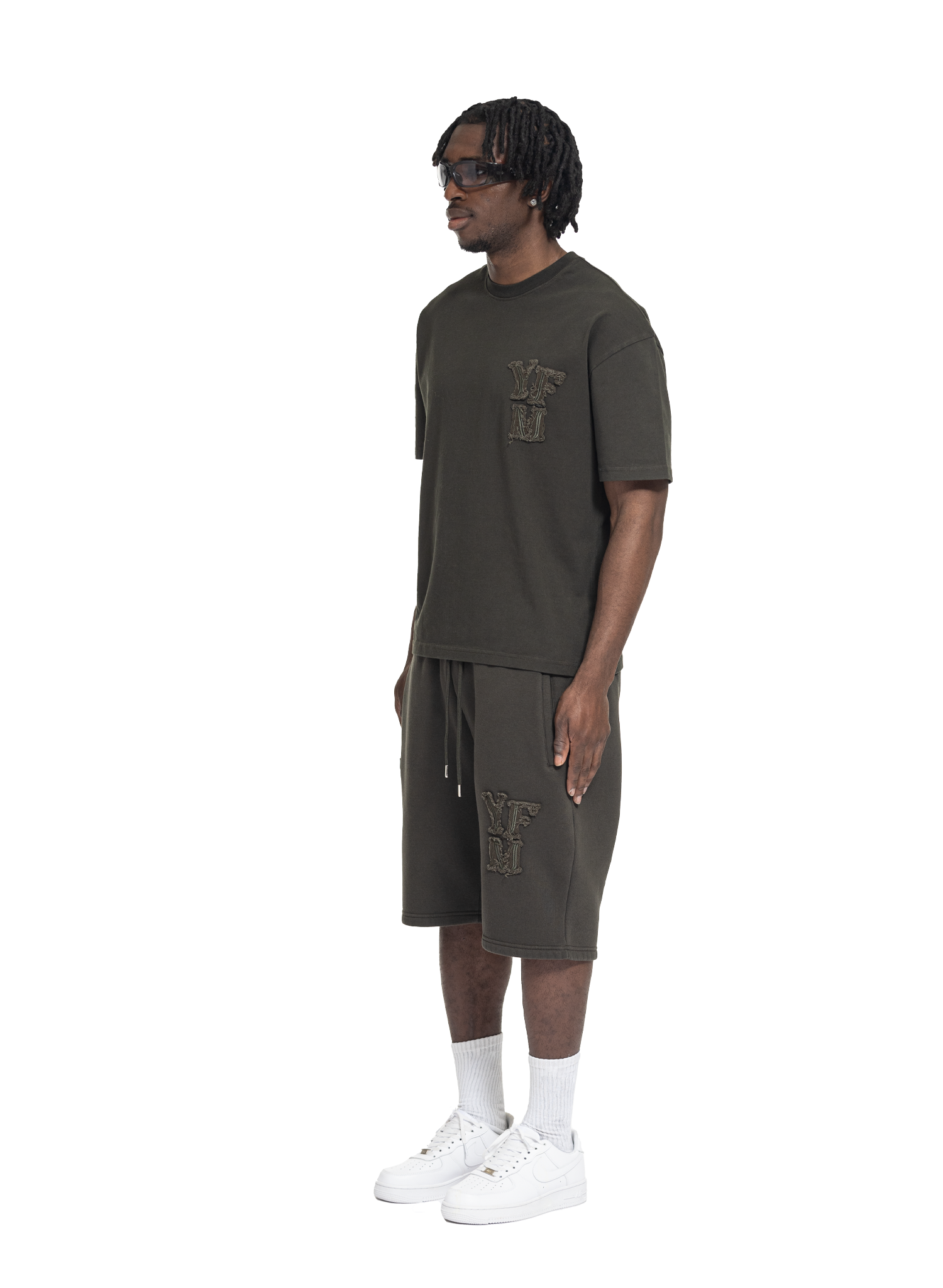 C/A SHORTS DARK GREEN