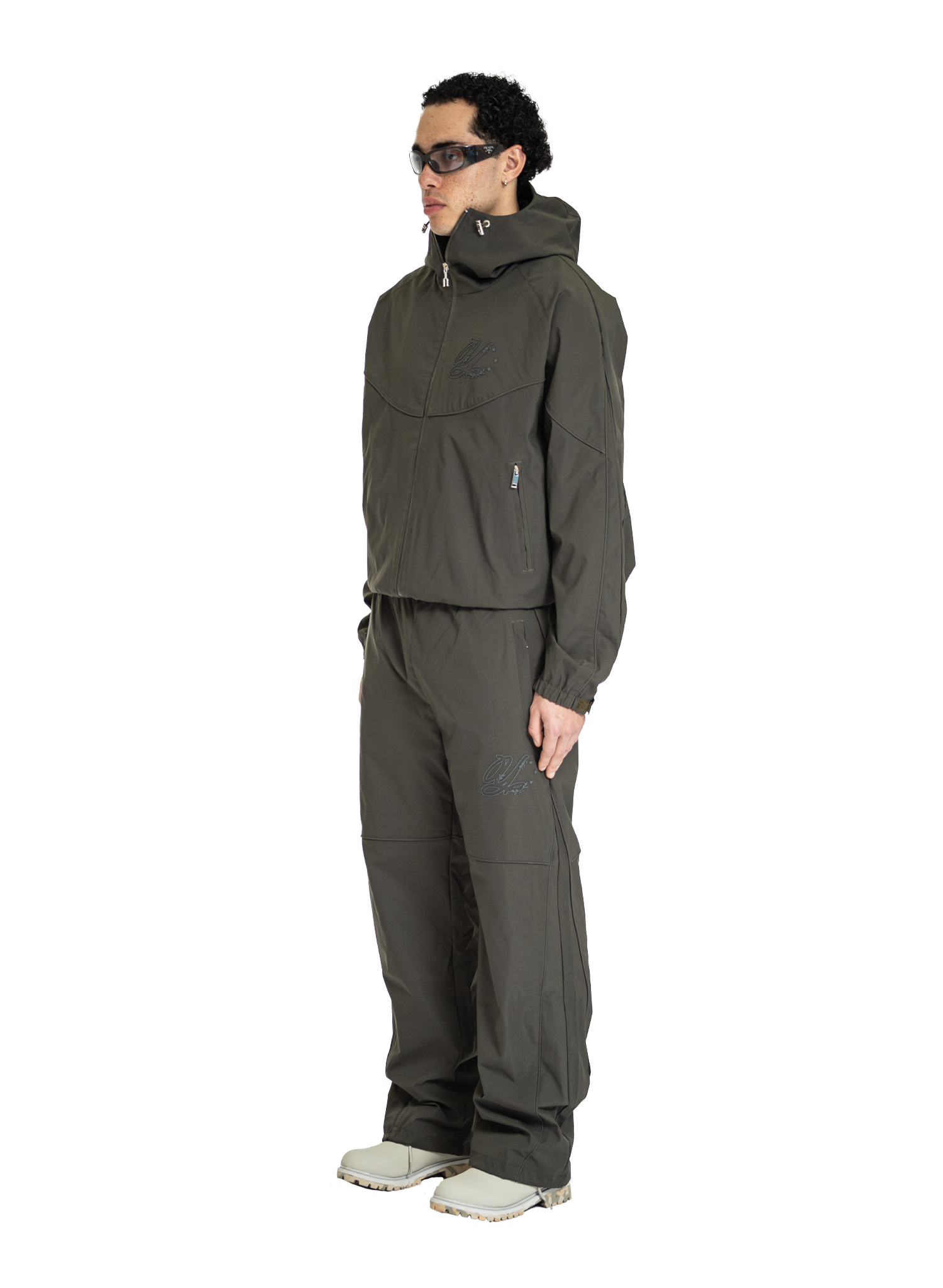 NYLON JACKET DARK GREEN