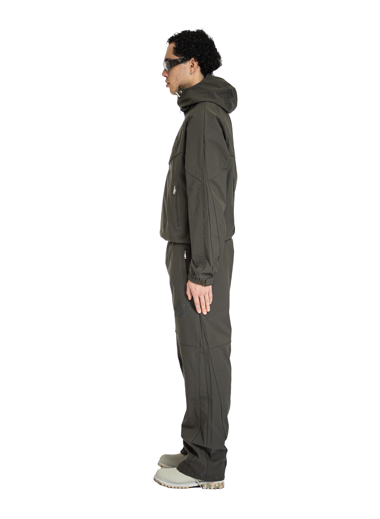 NYLON JACKET DARK GREEN