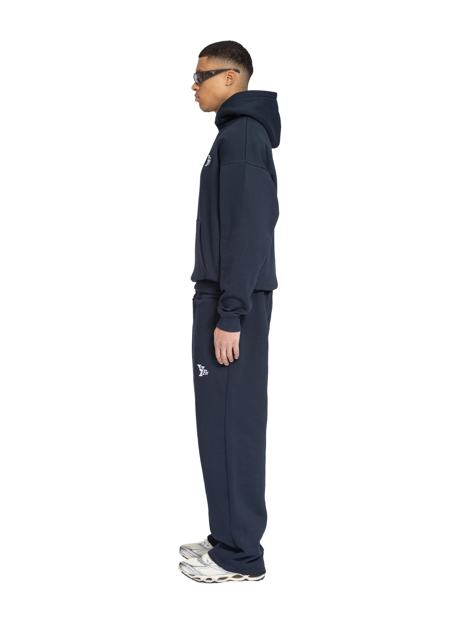 BASIC HOODIE NAVY BLUE