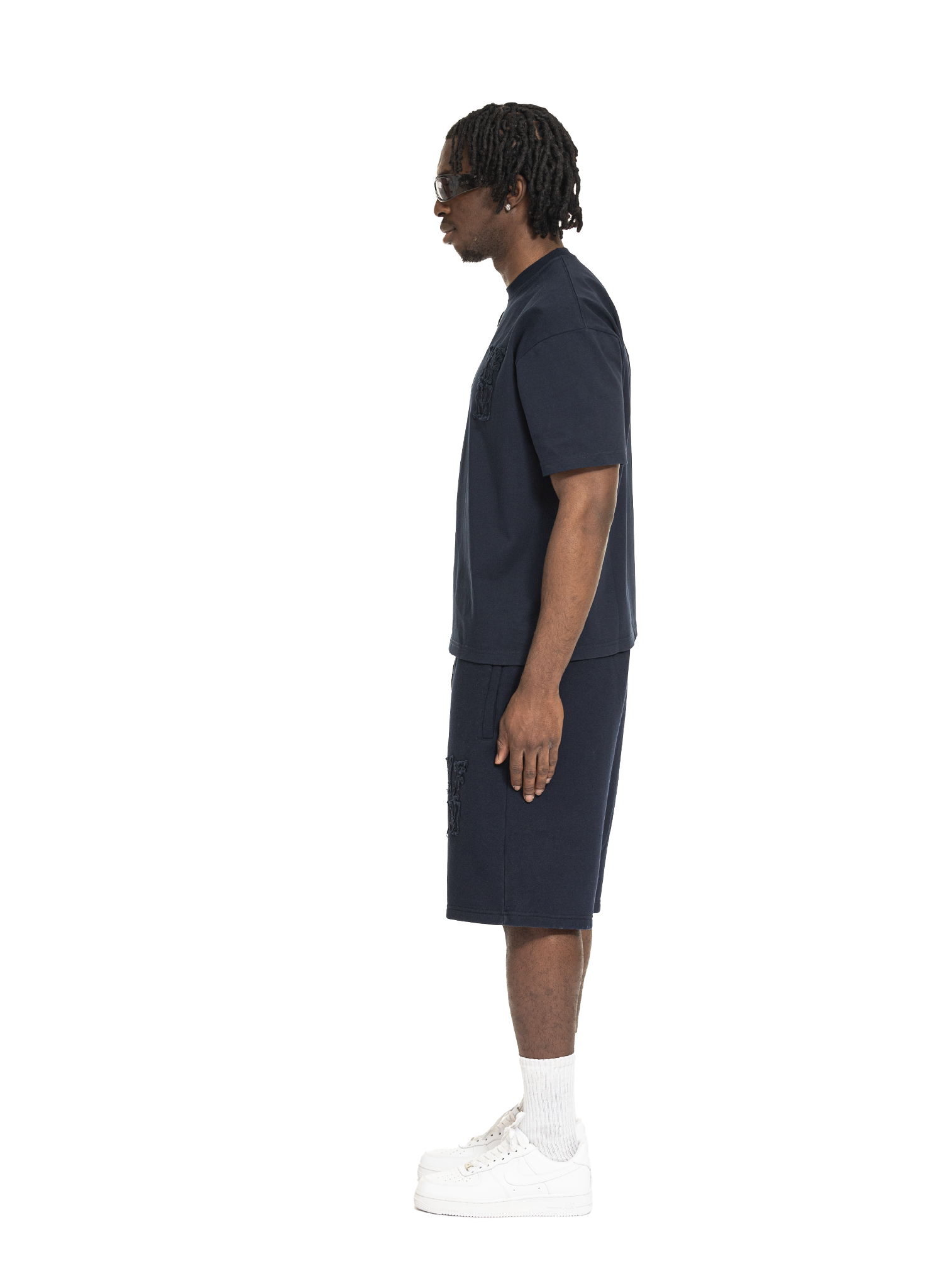 C/A T-SHIRT NAVY BLUE