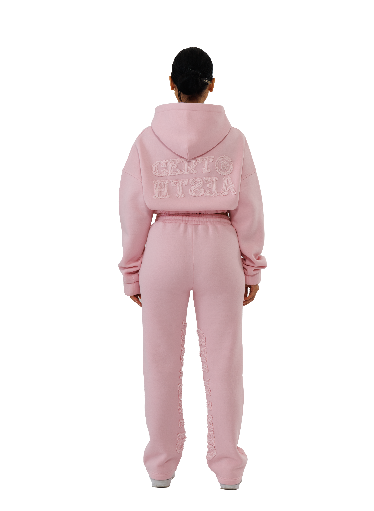 C/A ZIP-HOODIE ROSA WOMAN