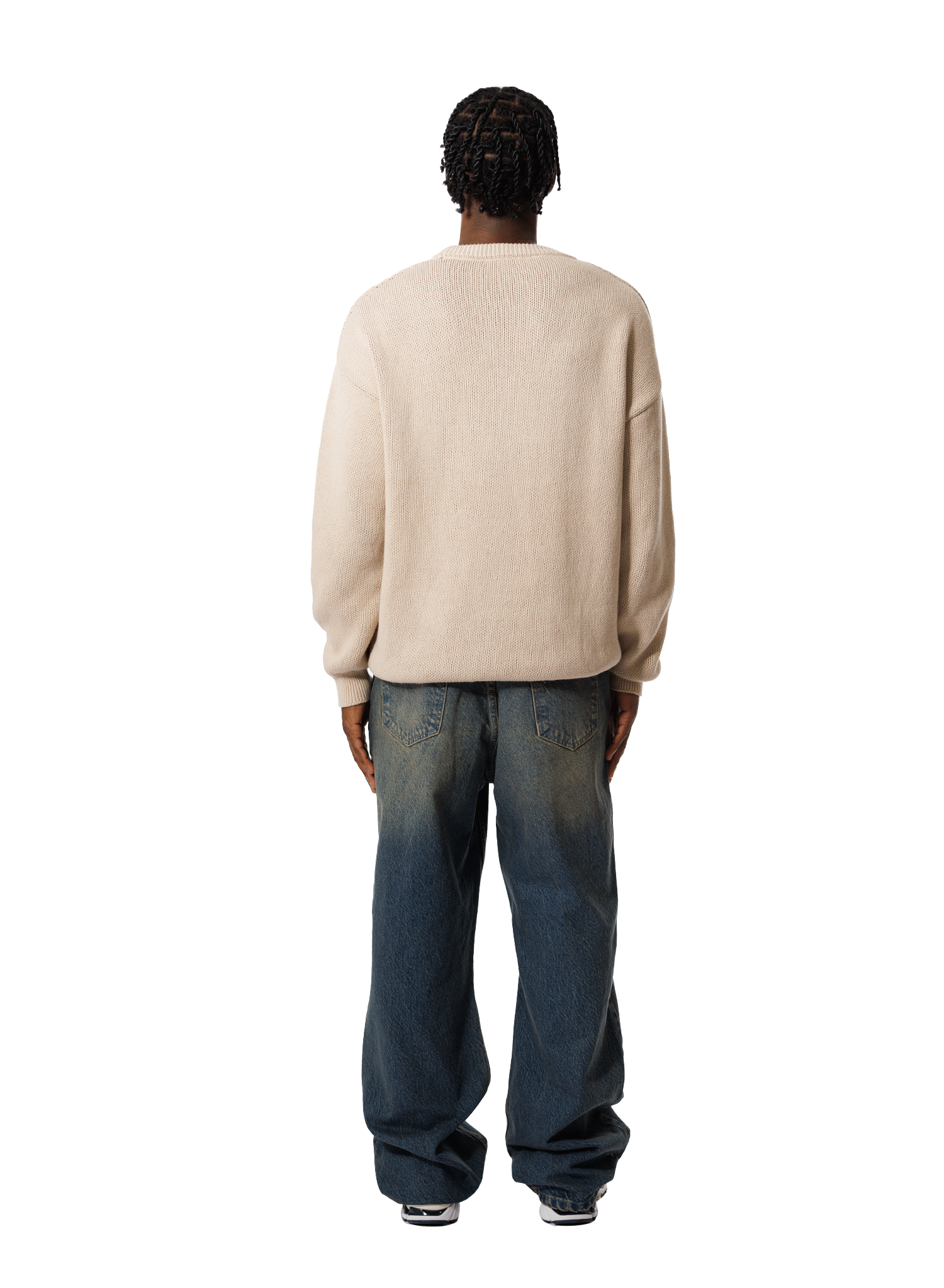 DARK BEIGE KNIT