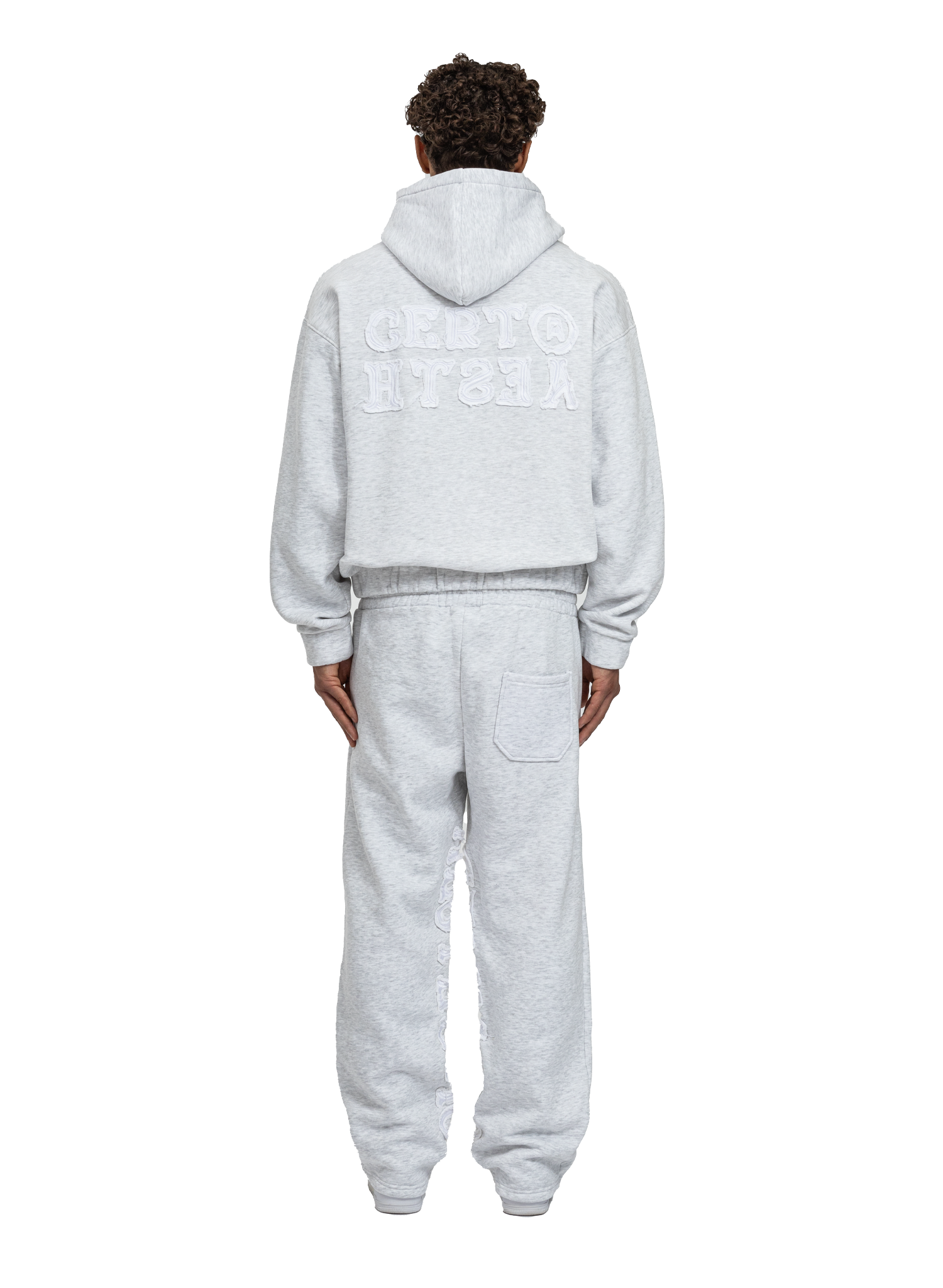 C/A HOODIE LIGHT GREY