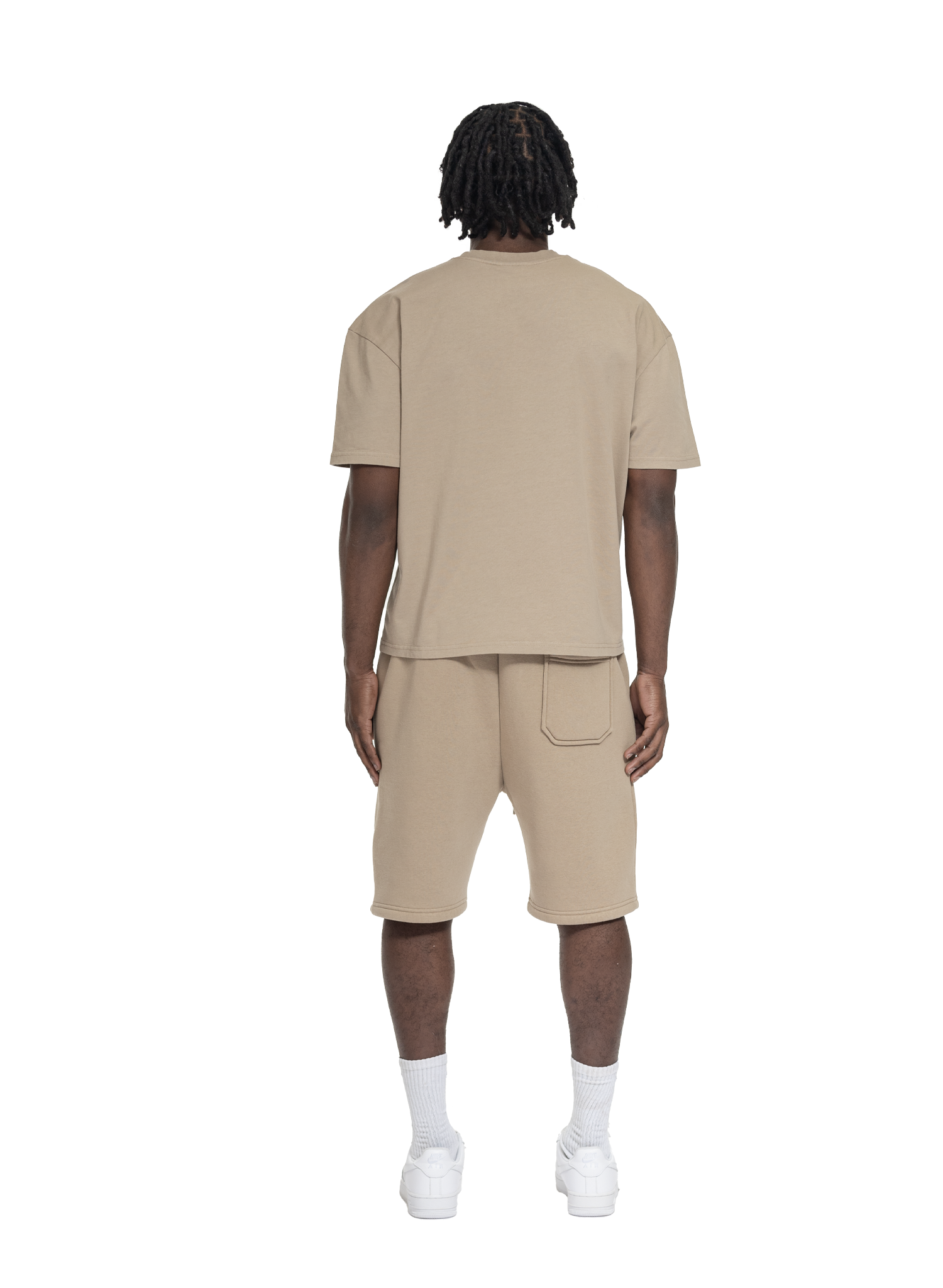 C/A SHORTS DARK BEIGE