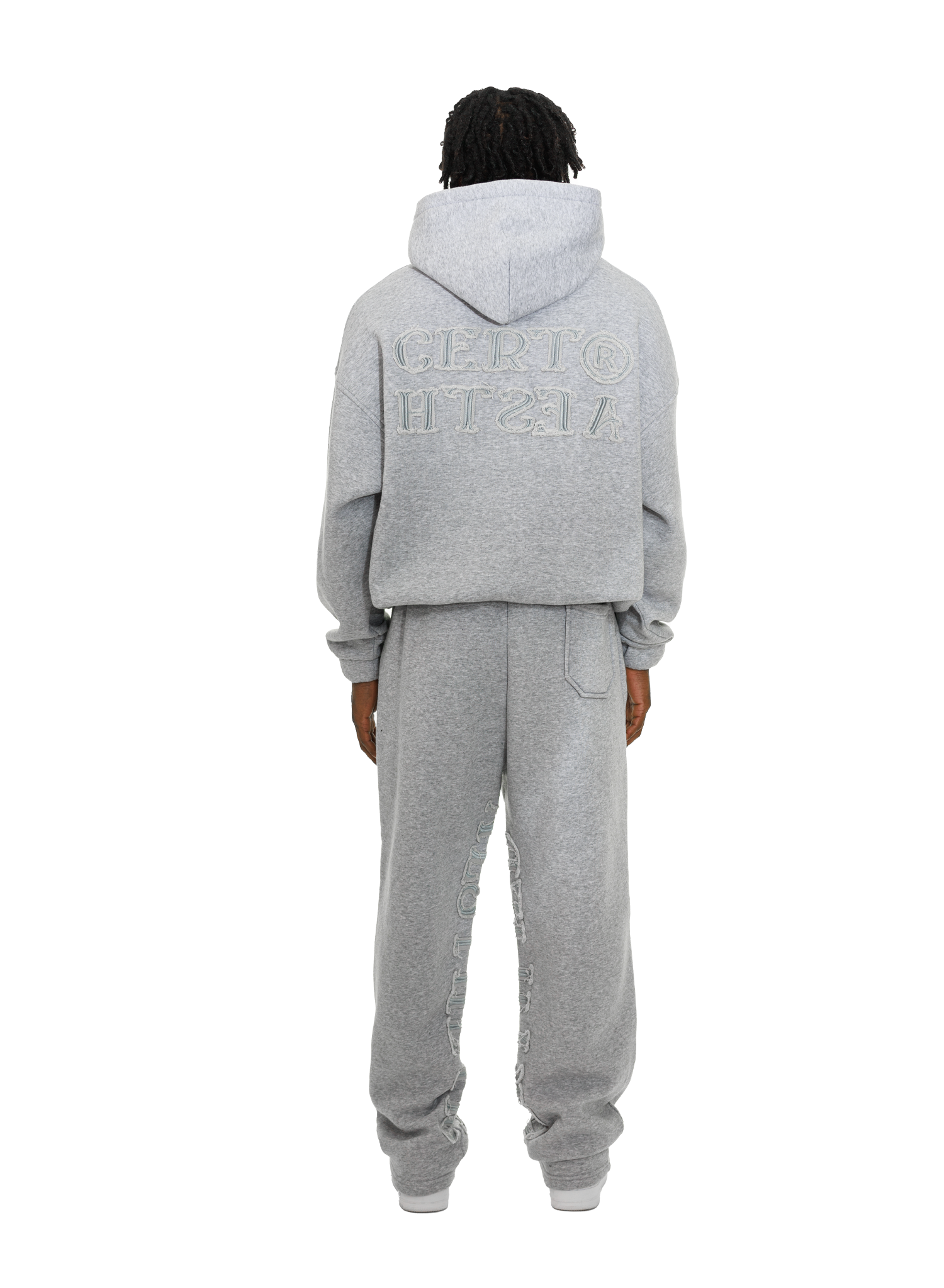 C/A HOODIE GREY MELANGE v2