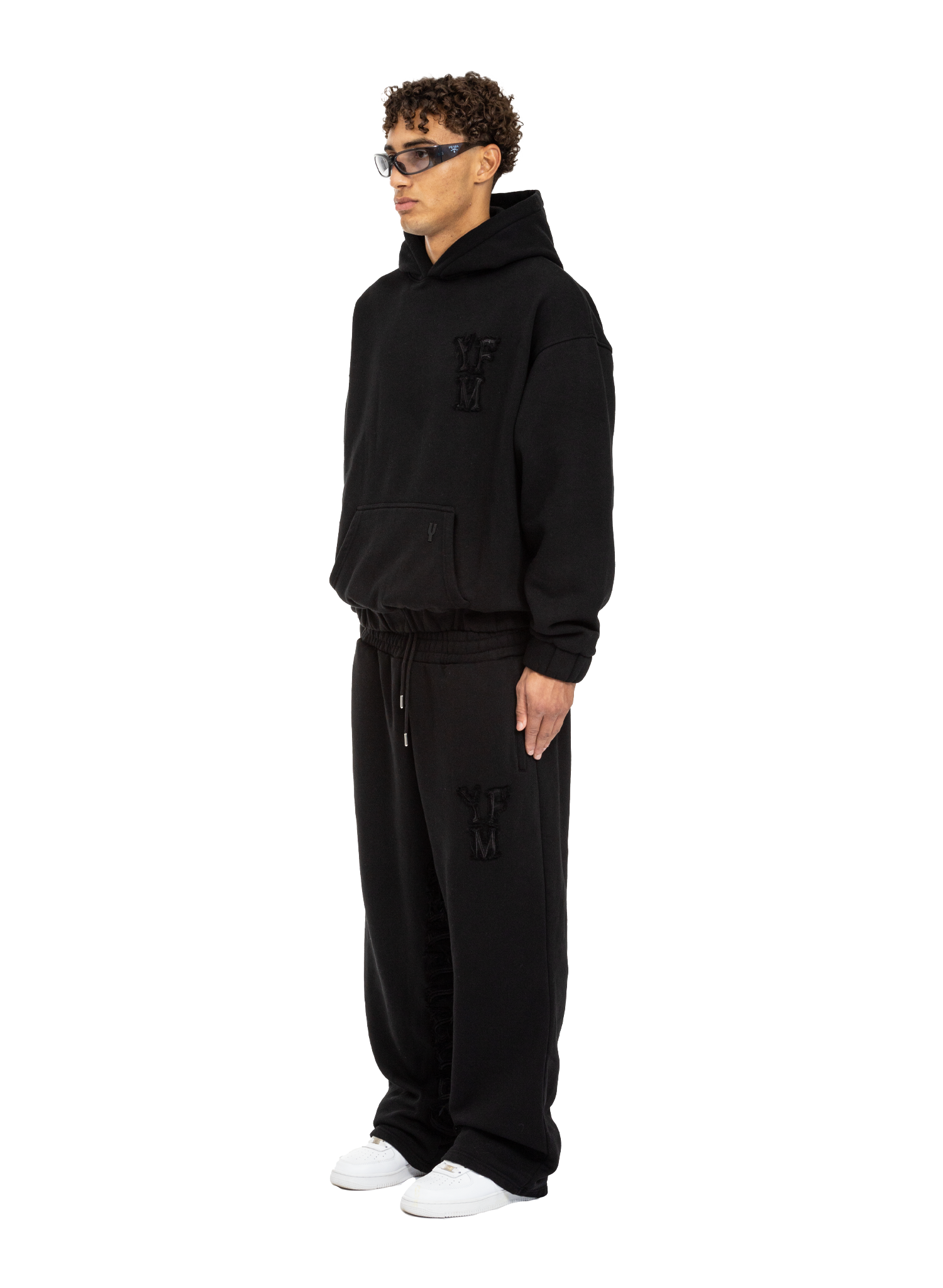 C/A HOODIE BLACK