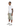 GRID JORTS WASHED SAND