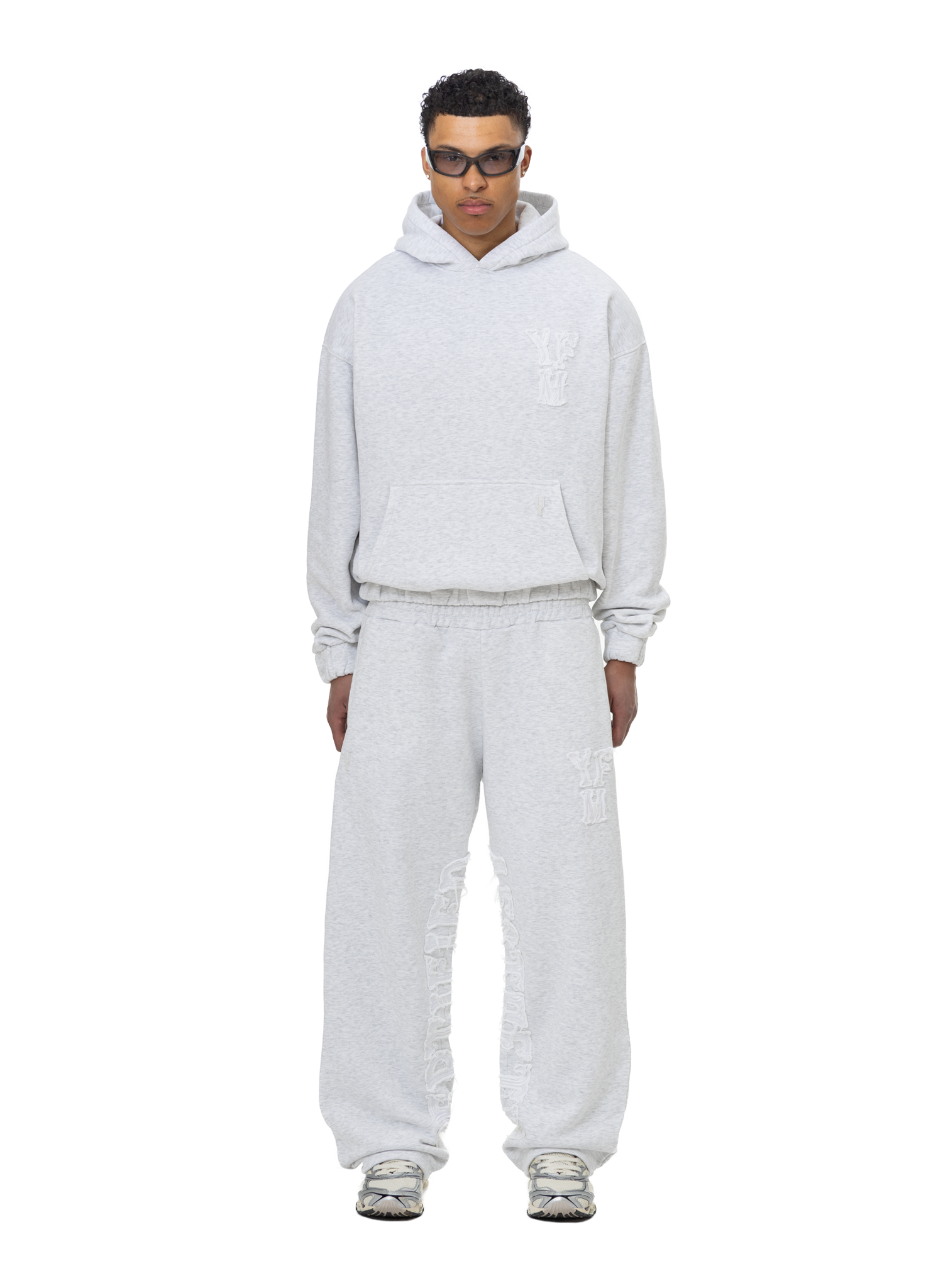 C/A HOODIE LIGHT GREY