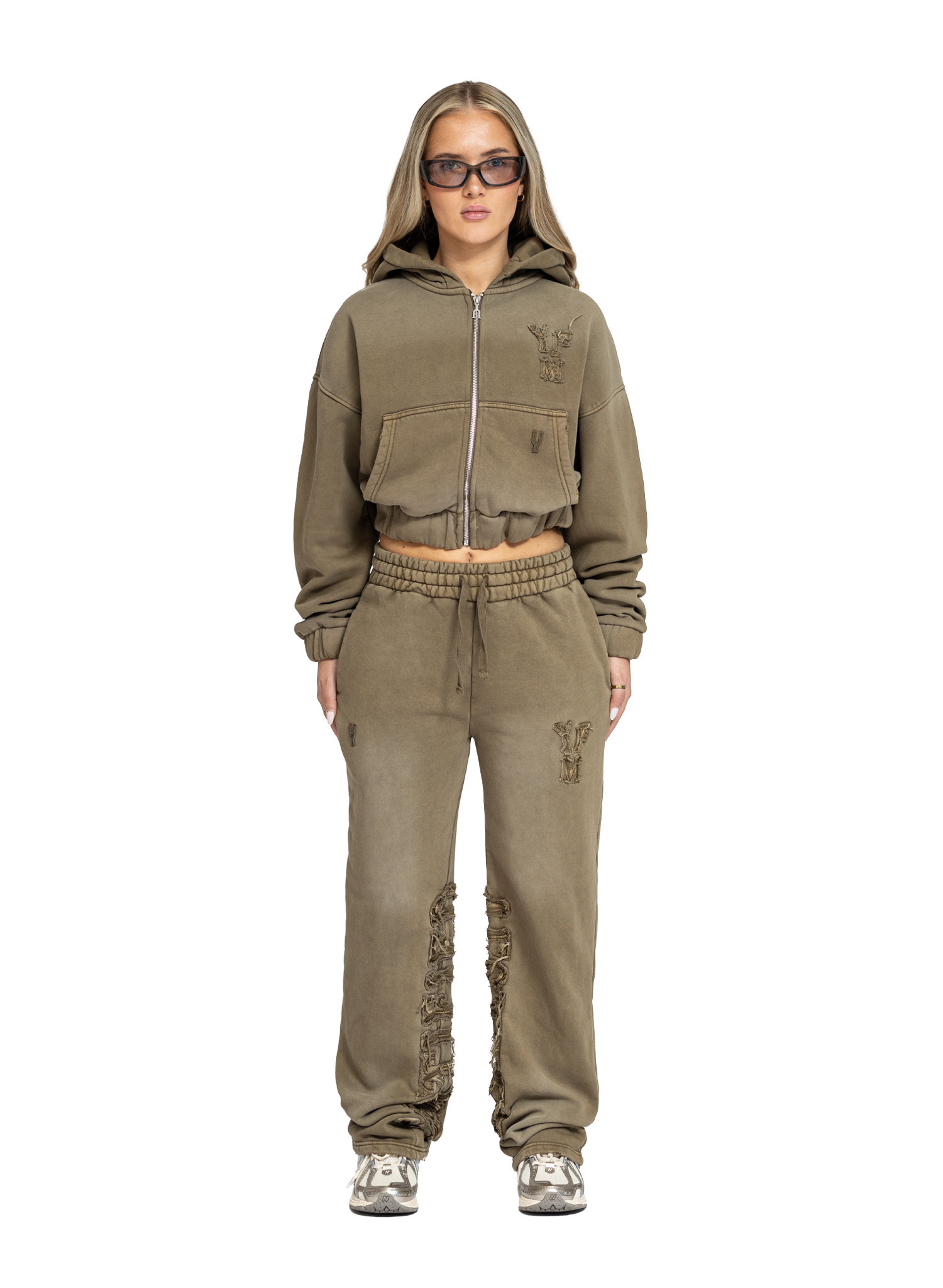 C/A PANTS GOLDEN OLIVE WASH WOMAN