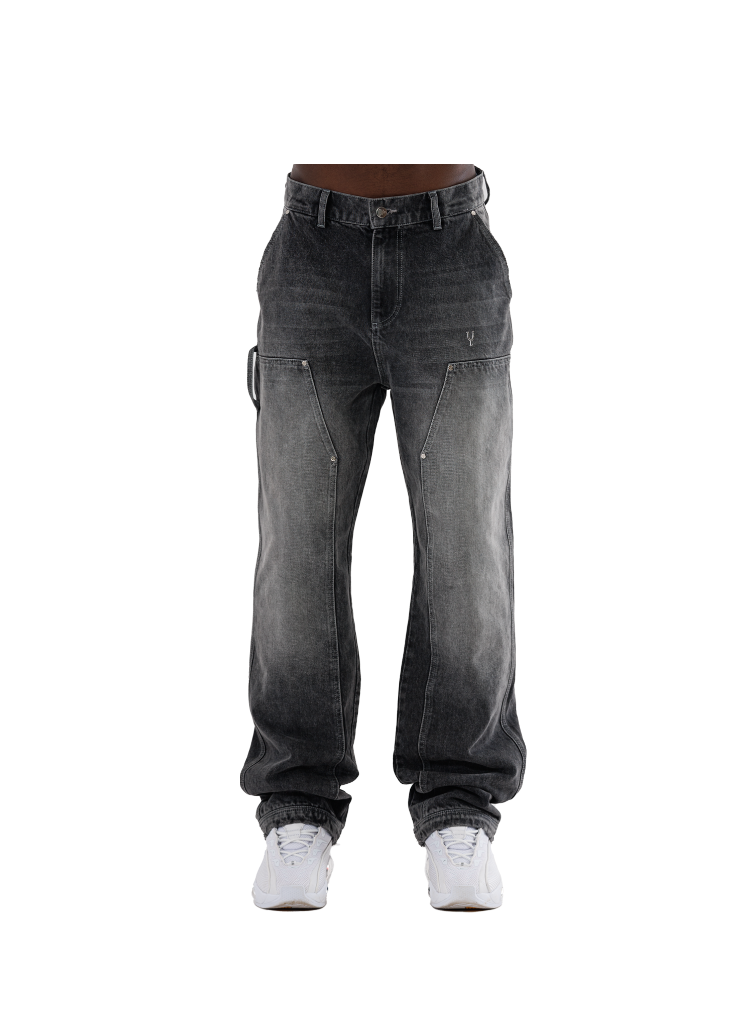 CARPENTER DENIM WASHED GREY