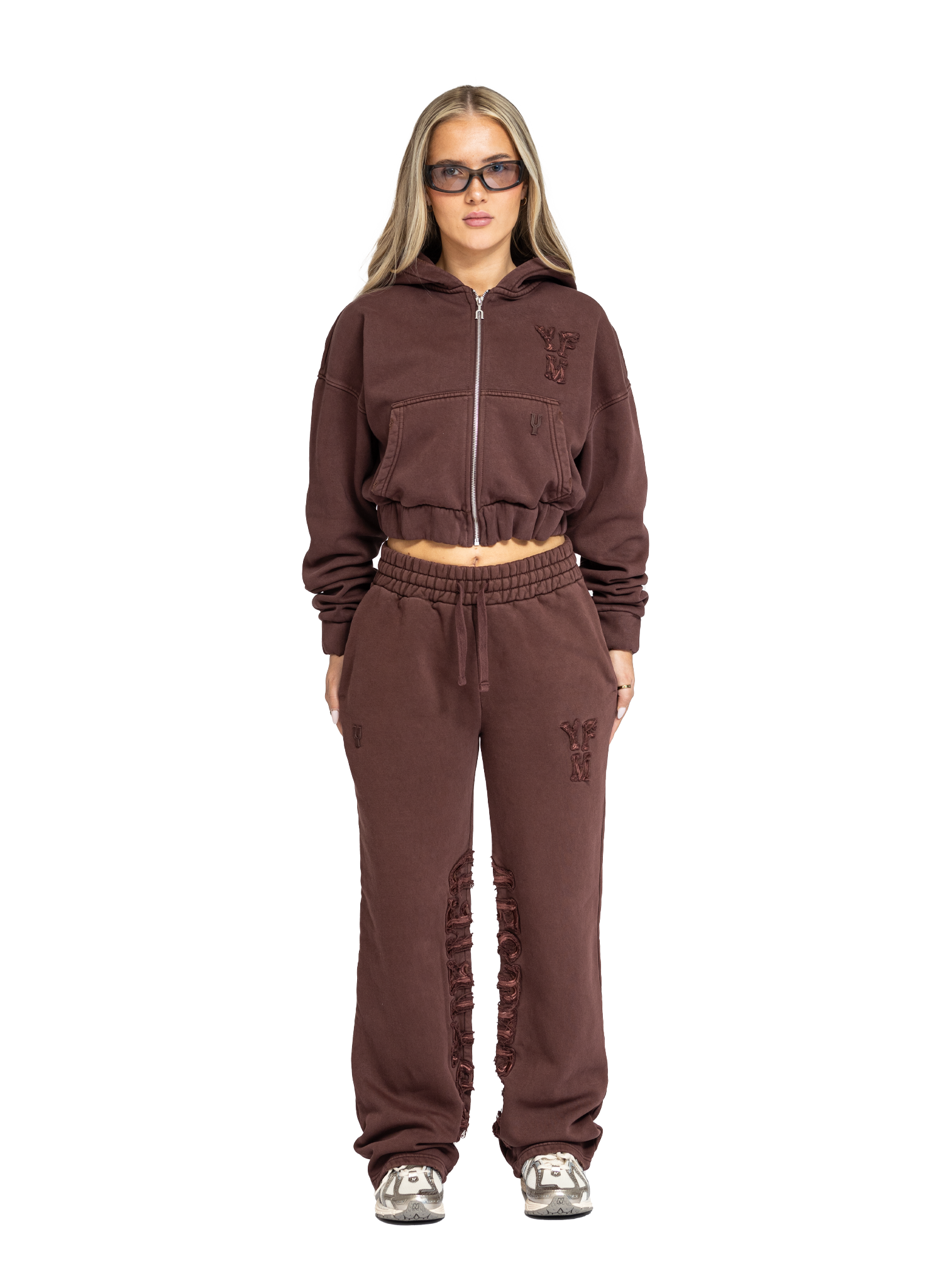 C/A PANTS WASHED PLUM WOMAN