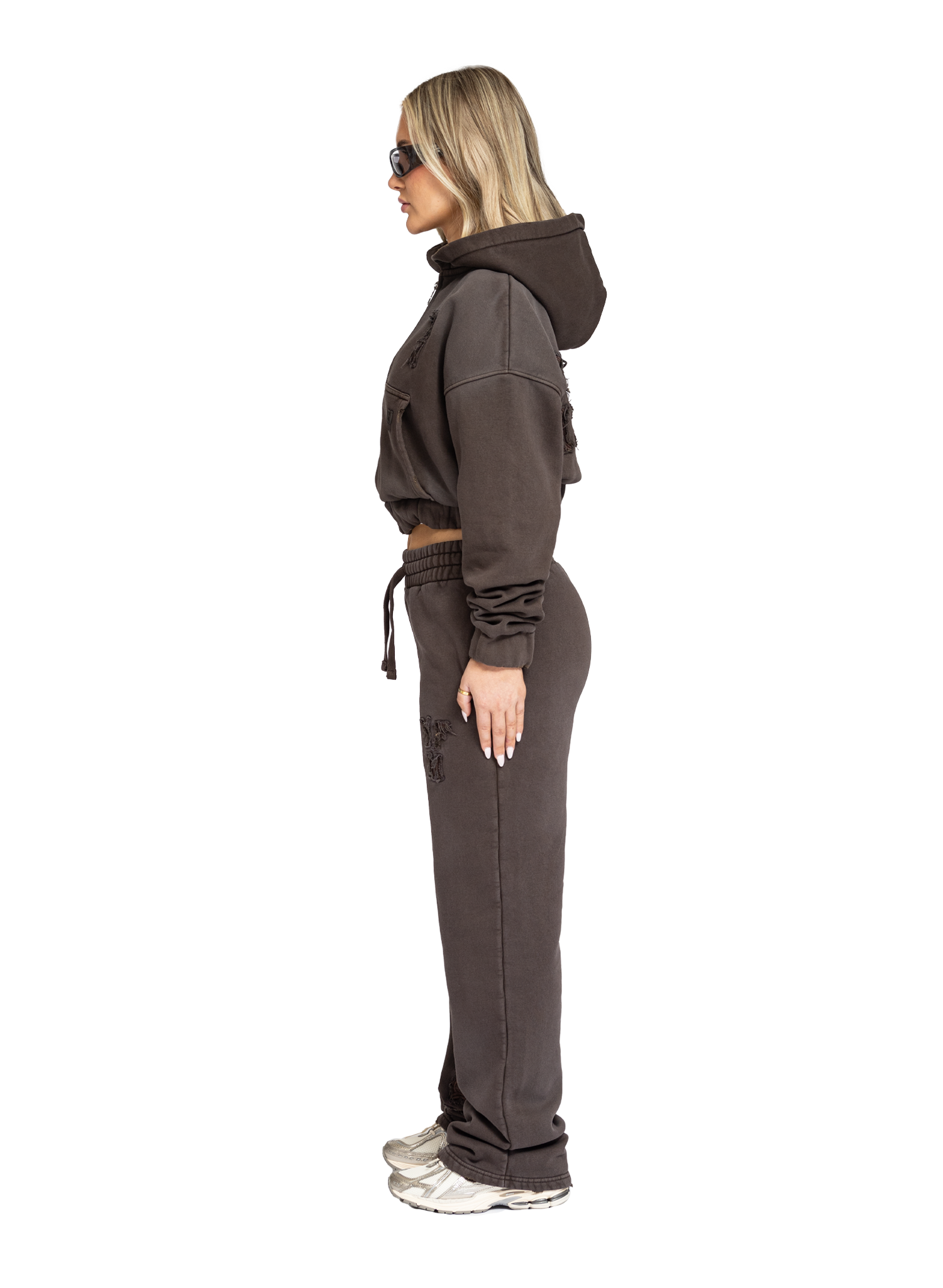 C/A PANTS WASHED UMBER WOMAN